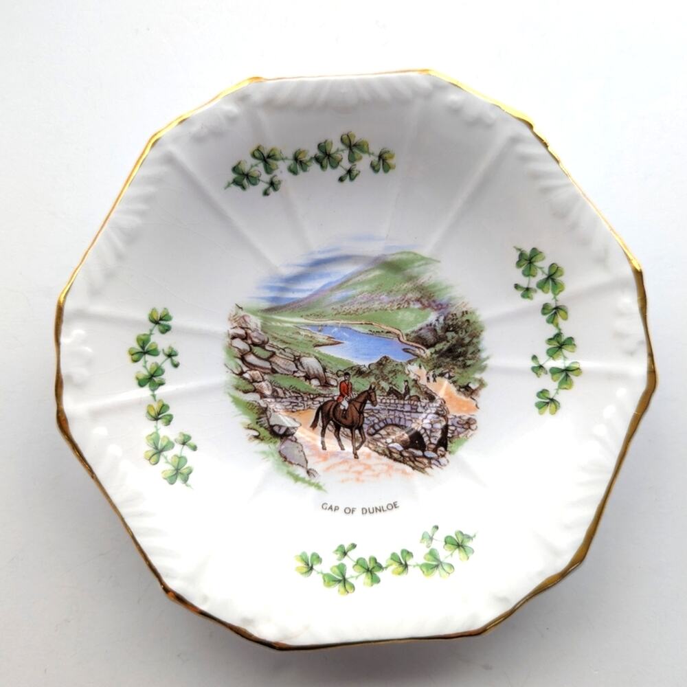 Vintage Royal Tara Irish Fine Bone China Gap Of Dunloe Small Tea Plate Cake